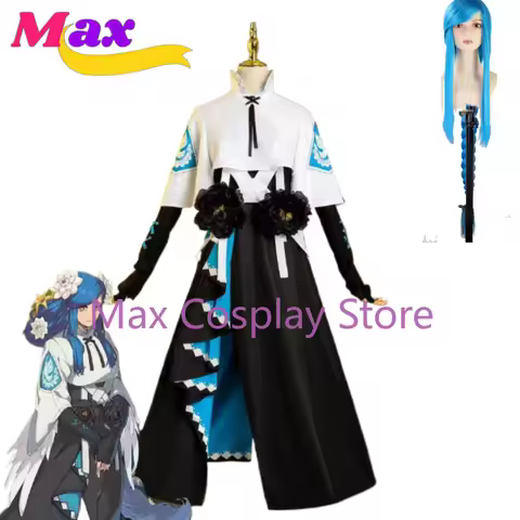 Max Cos Guilty Gear Strive Dizzy Queen Dizzy Cosplay Costume Halloween Costume Custom Size