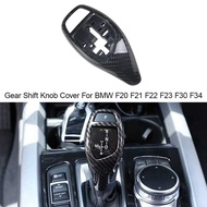 [ Store] ExclusiveCar Interior Modification Carbon Fiber Trim Gear Shift Knob Cover for F20 F22 F23 