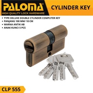 DOUBLE CYLINDER 10cm PALOMA CLP 555 deluxe DC-CK 100MM DOOR LOCK CYLINDER