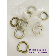 Ring D/ HOOK HOLDER 15/ 5 ATG size 1.5cm per PCS