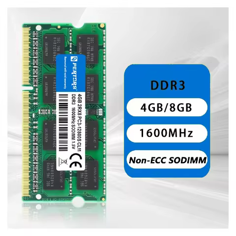 DDR3 4GB 8GB SO-DIMM RAM 1600MHz Professional-Grade Storage, Suitable for Modern Laptops, Compatible