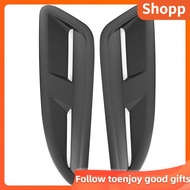 2PCS Bonnet Air Vents for Jaguar XKR Style Car Refitting Fit Mazda 3 MX5 RX8 Auto accessories