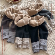 Xie Jinmao Children's Clothing Baby Bow Leggings Women's Fleece Lining Winter 2025 Girls Super Beaut