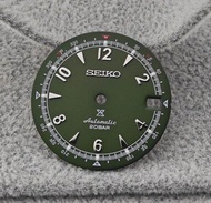 28.5MM Watch Dial Green Luminous 3/3.8 oclock Watch Accessories for NH35/NH36/4R/7S Movement with Lo