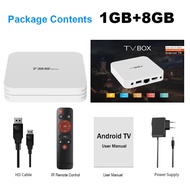 H313สมาร์ท Android Android 10 Wifi รองรับ YouTube Play 1GB 8GB Set Top Media Player