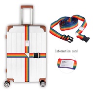 Suitcase Belt Travel Accessories 420cm Adjustable Luggage Strap Compartment Fixing Belt 18-34 Inch L