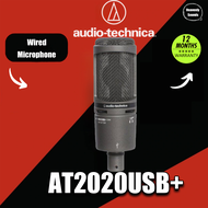 Audio-technica AT2020USB+ ไมโครโฟนคอนเดนเซอร์ Cardioid K เพลงบันทึกถ่ายทอดสดไมโครโฟน20-20000Hz คอมพิ