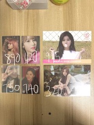 TWICE sana打歌卡