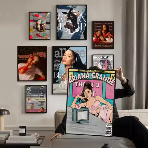 Ariana Grande 'Thank U, Next' Album Classic Movie Posters HD Quality Poster Wall Art Painting Study 