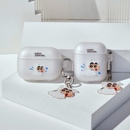 蠟筆小新可愛變裝系列強悍防摔AirPods保護套(附吊飾)