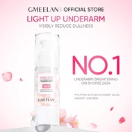 GMEELAN Sakura Gluta Brightening Underarm Cream 30g Armpit Whitening Lotion Body Care Skincare