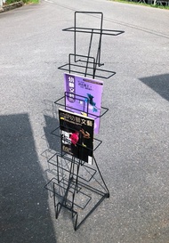 落地式雜誌架 DM架 傳單架 多格展示架 置物架  落地式書架