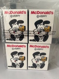 Verdy x McDonald's 麥當勞 聯名 公仔 (4隻一組)
