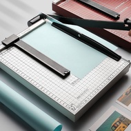 [Ready Stock] Huanmei a4 Paper Cutter Manual Mini Paper Cutter a5 Paper Cutter Wooden Steel Made Pho