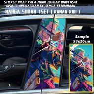 Car B Column Decorative Sticker Personalized Creative B Column Stickers Protection Clown Jinks Decor