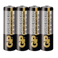4PCS / 40PCS Genuine GP Supercell AA Size Super Heavy Duty Battery - GP15PL-2S4