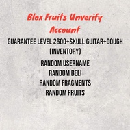 Account Blox Fruits Max Level+Skull Guitar+ 1 Mythical Fruit