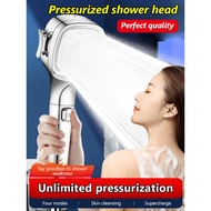 【Z】Home Bathroom Booster Shower Head Onetouch【kjcliang.sg】
