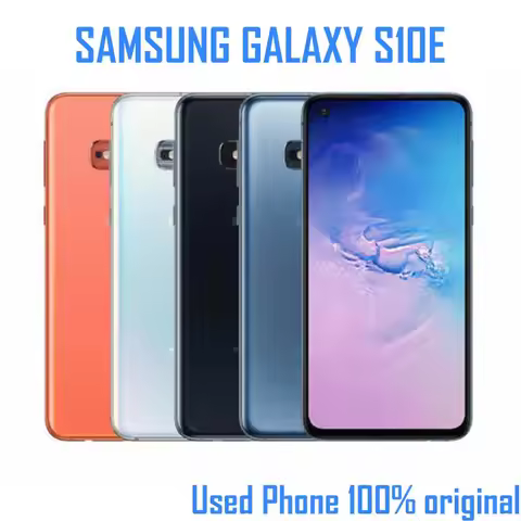 Samsung Galaxy S10e 4G NFC LTE Mobile Phone G970U1/G970F/G970FD 6GB RAM 128GB ROM Octa Core Original