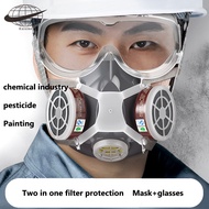 หน้ากากประเภทก๊าซตัวกรอง Kai Si Ke,หน้ากากป้องกันสารเคมีฝุ่น,สีพ่น,หน้ากากกรองคาร์บอนกัมมันต์ยาฆ่าแมลง