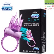 [Free Lube and Discreet packaging] Durex Play Intense Little Devil Vibrating Ring - Clitoris Stimulation - Finger Vibrator , Extender Ring - Adult Sex Toys for Couples