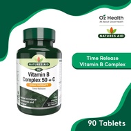 Natures Aid Vitamin B Complex 50 With Vitamin C 90s