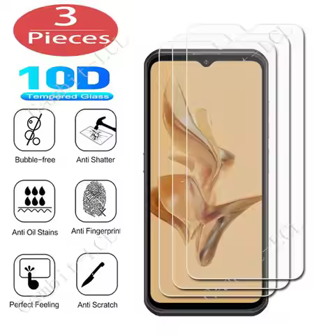 3Pcs Tempered Glass For Ulefone Power Armor 18T 17 Pro 15 14 X6 X7 X9 X10 X11 11T 5G 11 12 13 14 Scr