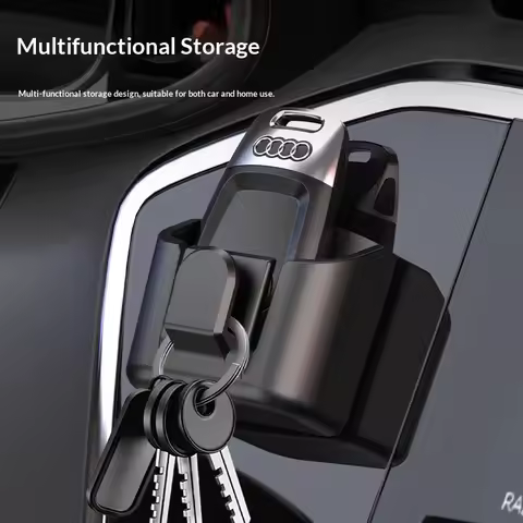 Car Key Storage Box Vehicle Supplies Storage Box Dashboard Central Control Console Highspeed Toll Ca