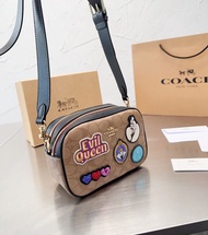 訂購/包順豐 美國  Coach Disney Evil Queen Camera Bag 真皮 手袋 斜孭袋 相機包