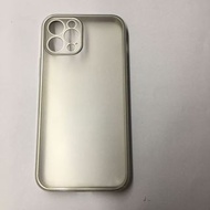 全新iPhone 12 Pro半透明銀色邊機殼連保護貼
