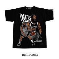 2026 New Style DEGRADED Clothing (James Harden) Short Sleeve Summer Fashion Printed T-Shirt 100% Cot