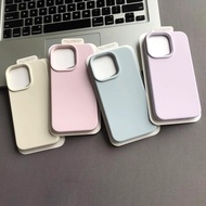 Camera Lens Protection Luxury Liquid Soft Silicone Case compatible for iphone 17 Pro Max 16 15 11 12