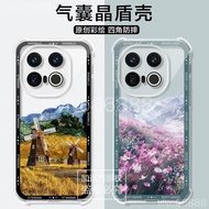 IQOO 15R 15 Phone Case iqoo 15r 13 12 Pro Protective Case Premium Pastoral Ultra-Thin Airbag Protect