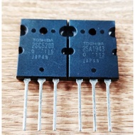 TERBAIK Transistor TOSHIBA 2SA1943 2SC5200 A1943 C5200 JAPAN BAGUS