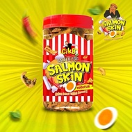 JUMBO HANCUR Kulit Ikan Salmon ur Masin (+-430gm)