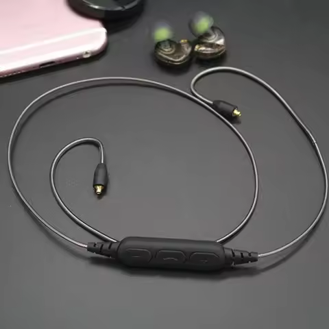 1.6mm Wireless Bluetooth 4.1 Earphone Headphone MMCX Adapter Cable For SE215/SE315 /535/846/UE900