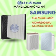 Màng lọc không khí Samsung AX40R3020WU/SV AX32BG3100GBSV Màng lọc hỗn hợp màng hepa màng than hoạt t