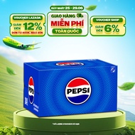 [SALE 25.6] Thùng 24 Chai Nước Ngọt Có Gaz Pepsi (390ml/chai)