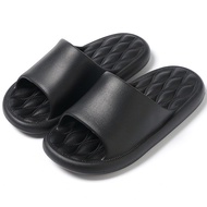 CF HOME รองเท้าแตะกันลื่น รองเท้าแตะ ใส่ในบ้าน และห้องน้ำ รองเท้า ทำจากยางรองเท้าเพื่อสุขภาพ รองเท้าแตะ รุ่นยางEVA กันลื่น น้ำรุ่นสีดำ