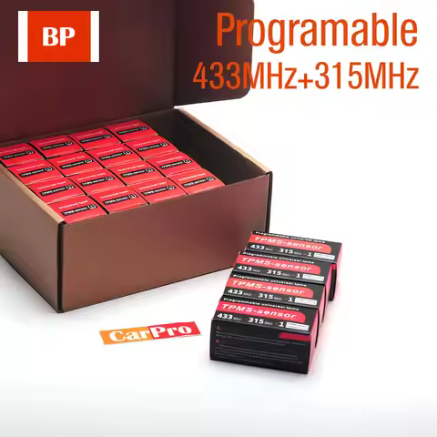 Programable TPMS Sensors 2 in 1 433MHz+315MHz Support Programing with TS508 TS508WF TS601 ITS600E MP