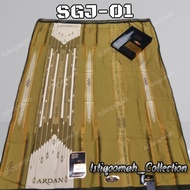 READY! Sarung Songket Kecubung / Sarung Ardan SGJ Gold Motif Sarung