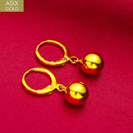 ASIX GOLD Mga hikaw ng 18K Saudi Gold ng Kababaihan Minimalist Elegant Aesthetic Design Earrings for