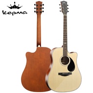 卡马（KEPMA）D1CNM民谣吉他初学者木吉他入门吉它【D1C-原木色】41英寸