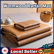 Formaldehyde-free🔥Summer Cool Rattan Mat Burr-free bamboo mat Three Piece Ice Silk Mat Tikar Rotan T