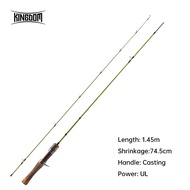 325Kingdom STREAMKING Fishing Rods Carbon Spinning Casting  2 section and 3 section UL L Power Baitc