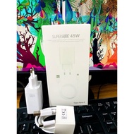 OPPO 45W RENO 8 USB TYPE C SUPER VOOC CHARGER RENO 8 FAST CHARGING 45W