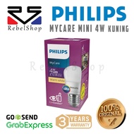 Philips Mycare Mini LED Bulb 4W Yellow - 4W 4W 4Watt