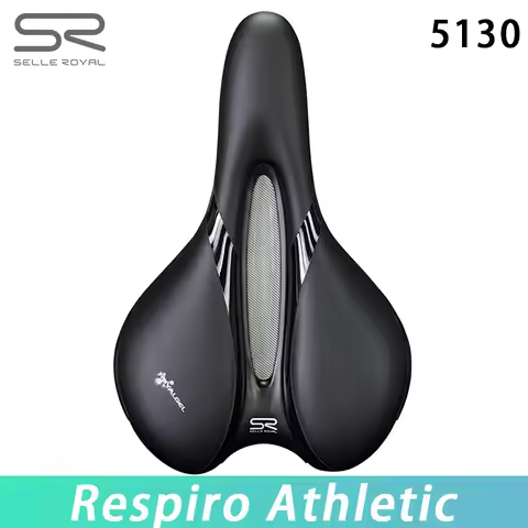 SELLE ROYAL Original Respiro Athletic 5130 Comfortable Bicycle Saddle for Road Gravel MTB Touring Bi