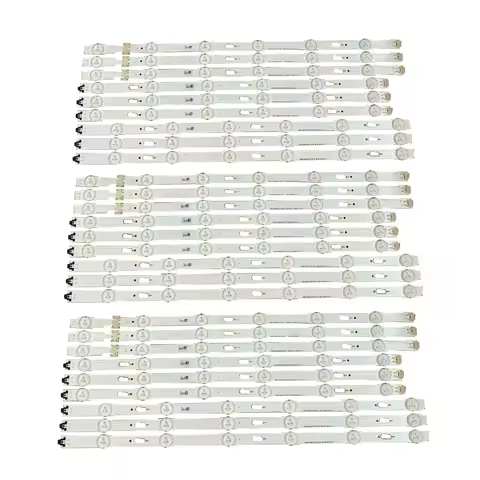 New 27pcs/kit LED Backlight Strip for Samsung UN75MU6300 UN75JU6500 V5DU-750DCA-R1 V5DU-750DCC-R1 BN