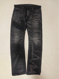 Neighborhood 全黑牛仔褲 Level 4 Black Icon